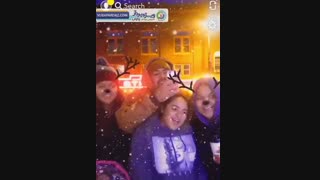 خلاقیت کریسمسی اسنپ چت با واقعیت افزوده