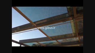 سقف متحرک شیشه ای