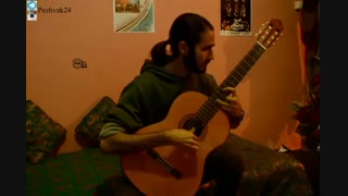 grand tremolo- اثر آگوستین باریوس- گیتار: مازیار جهانشیری