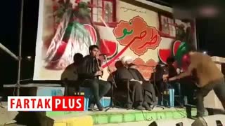 آوازخوانی حجت‌الاسلام قاسمیان در مراسم شب یلدا