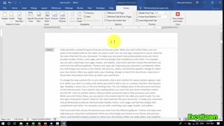 آموزش فارسی کردن اعداد Page Number در Word2019