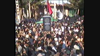 تشییع پیکر شهیدان : کبیری،ذهبی،خفاجه،جلیلی-محبوب،زراعی  در فردوس - بهمن 1364