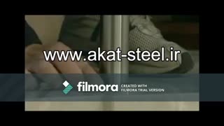 آموزش نصب نرده استیل و شیشه www.akat-steel.ir