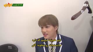 ویدیو پشت صحنه برنامه Knowing Bros با حضور اکسو همراه با زیرنویس فارسی چسبیده
