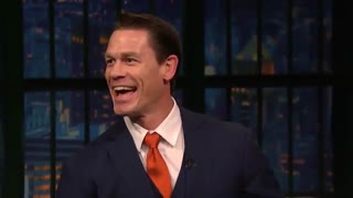 حضور John Cena در تاک شوی Seth Meyers