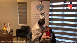 داستان جراحی بینی دختر آلمانی نزد دکتر امین آمالی