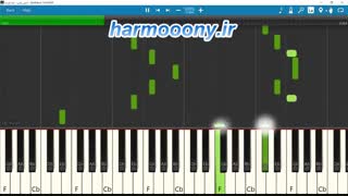 نت پیانو چه کردی امین بانی