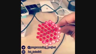 پروژه رقص نور جالب