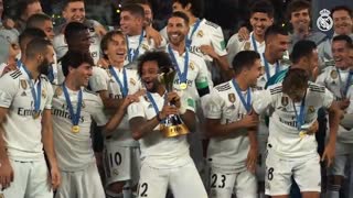 مراسم اهدای مدال و جشن قهرمانی رئال مادرید در جام جهانی باشگاه‌ها