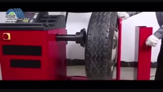 نحوه کار با دستگاه بالانس ماشین سنگین به فارسی-نیک صنعت