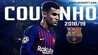 کوتینیو، بازی‌ساز جادویی بارسلونا در فصل 2019/2018