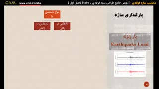 آموزش etabsمحاسبات سازه طراحی سازه فولادی (قسمت 1)