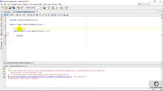 ساخت یک برنامه ساده در جاوا