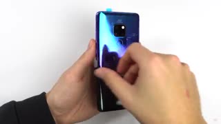 جعبه گشایی گوشی huawei mate 20