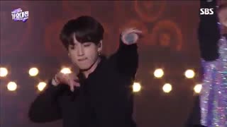 اجرای آهنگ Dope  توسط بی تی اس bts در مراسم SBS Gayo Daejun 2018
