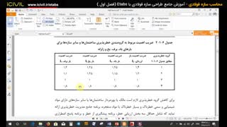 آموزش etabsمحاسبات سازه طراحی سازه فولادی (قسمت 8)