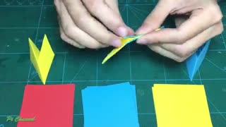 کاردستی ساده با کاغذ