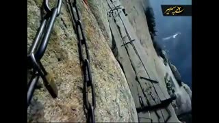 خطرناک ترین پیاده رو دنیا-کوه Huashan در چین