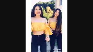رقص این دو خواهر معروف و خوشگل