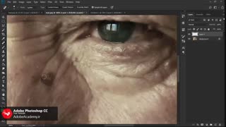 آموزش رتوش تصاویر در فتوشاپ با ابزار Spot Healing