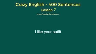 Daily English Conversation with Crazy English Method 