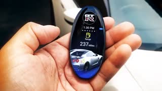 ریموت لمسی نیسان GT-R: جی دی