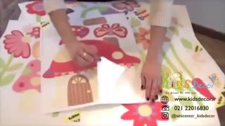 استیکر (برچسب ) قابل جابجایی و نصب مجدد فان توسی - www.ninicenter.ir