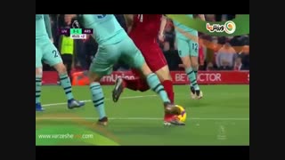 خلاصه بازی لیورپول 5 - آرسنال 1(8-10-1397)