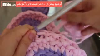 بهترین آموزش تریکوبافی همراه با 13 طرح جدید