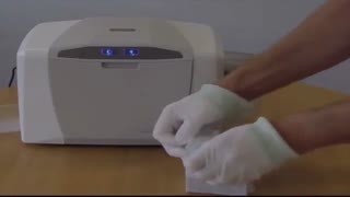 آموزش نصب ریبون فارگو، کارت پرینتر C50