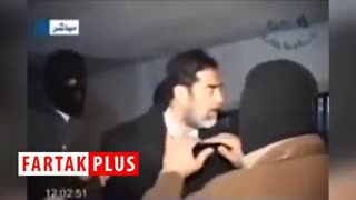 لحظه اعدام صدام حسین