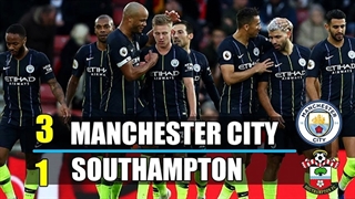 خلاصه دیدار ساوت‌همپتون 1_3 منچسترسیتی (هفته بیستم لیگ برتر انگلیس)