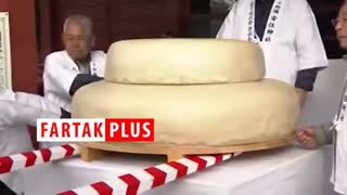 سنگین وزن‌ترین کیک برنجی دنیا