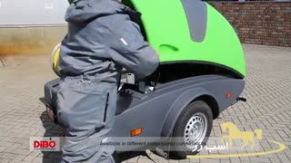 waterjet DiBO JMB-M 350/18- واترجت صنعتی آب گرم تریلر