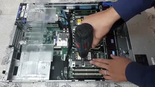 آموزش اسمبل و دی اسمبل HPE Heatsink G10 روی سرور HPE DL380 G10