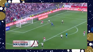 گل‌های خارج از خانۀ پاری سن‌ژرمن در نیم‌فصل اول لیگ 1 فرانسه