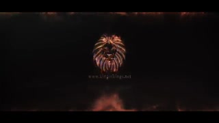 پروژه آماده افتر افکت نمایش لوگو با افکت آتش های رنگی (Cinematic Logo Reveal)