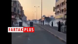 شلیک گاز اشک آور به سوی معترضان بحرینی زیبایی پوست