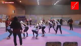 گزارش #ورزش_بانوان گرا از مرحله نخست لیگ برتر #کبدى_بانوان در خانه کبدى تهران