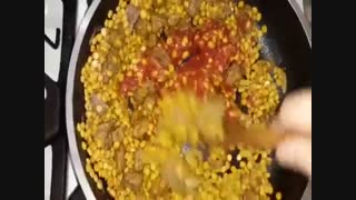 آموزش خورش قیمه برای چهار نفر