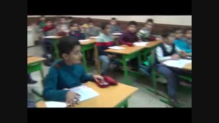 مانور زلزله - سه شنبه 97/10/11 - دبستان پسرانه ی رفاه