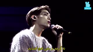 اجرای زنده آهنگ End of a day از کیم جونگهیون خواننده کره ای با زیرنویس فارسی چسبیده