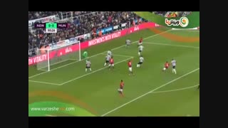 خلاصه‌بازی نیوکسل 0 - منچستریونایتد 2 (13-10-1397)