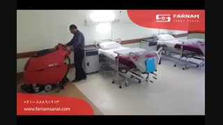 اسکرابر دستی-شستوی با کیفیت سطوح کف
