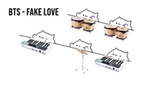 من اینو خعلی میدوستم❤میومیوfake love