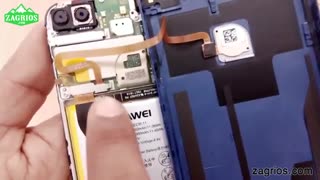 آموزش باز کردن موبایل Honor 7A هوآوی - زاگریوس