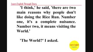 Learn English through story -The Beach -Intermediate Level