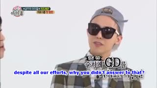 G_DRAGON _Weekly Idol_2013_P01 به همراه  لینک زیرنویس فارسی