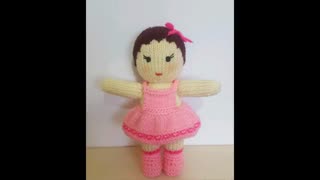 عروسک بافتنی دومیل