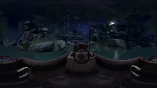 VR 360° Dinosaur River VR Video [Google Cardboard 3D] Virtual Reality Videos 360° 4K